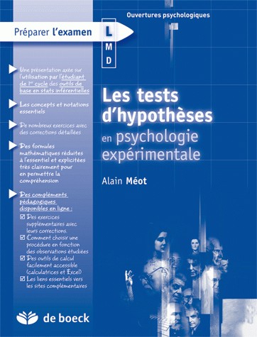 Les tests d'hypotheses en psychologie experimentale